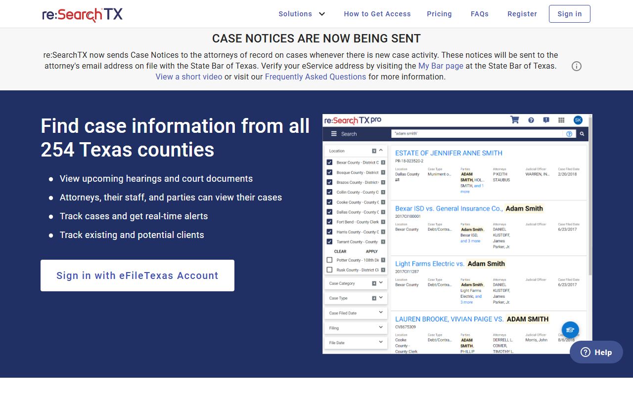 Baylor County court records after jail arrest reSearchTX portal